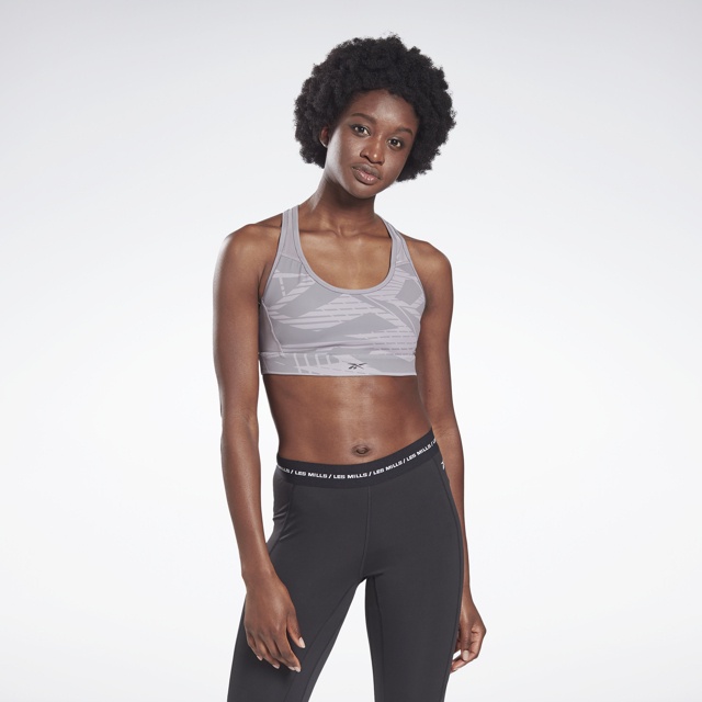 Áo Bra Thể Thao Nữ Reebok Les Mills Lux Racer Bra AOP GE1033