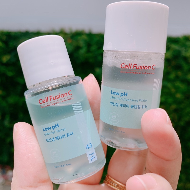 Minisize - dòng dưỡng da Cell Fusion Low pH pHarrier