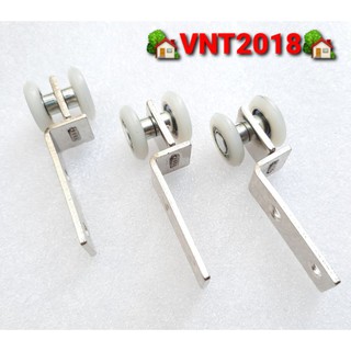 Con lăn trên cửa lùa inox tiện dụng