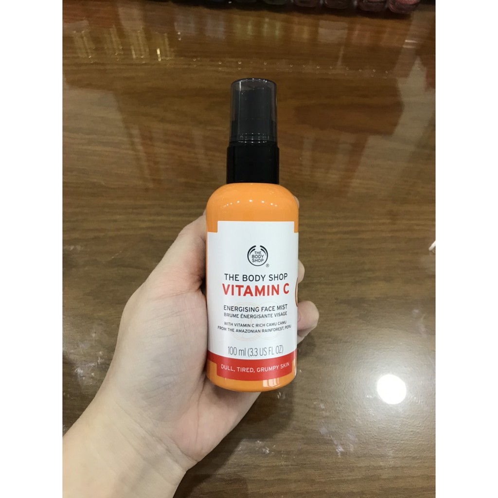 Xịt Khoáng The Body Shop Vitamin C Energising Face Mist