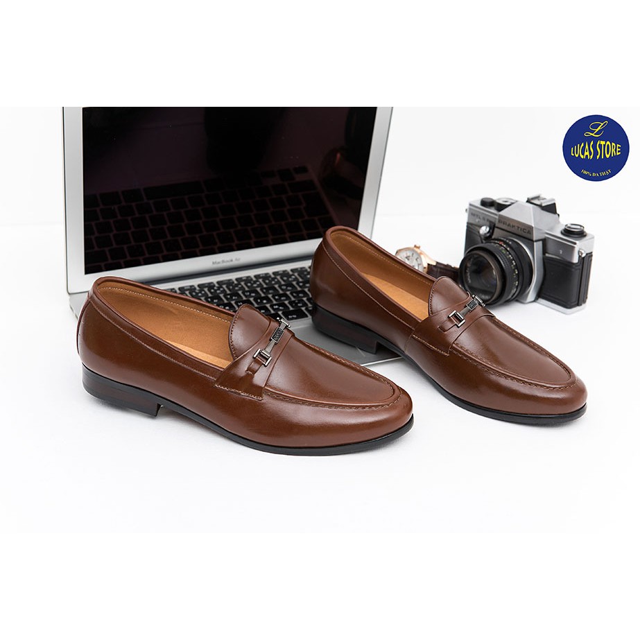 [GIÁ RẺ VÔ ĐỊCH+TẶNG TẤT KHỬ MÙI] Giày lười nam da thật phong cách trẻ trung mới nhất bảo hành 12 tháng | BigBuy360 - bigbuy360.vn