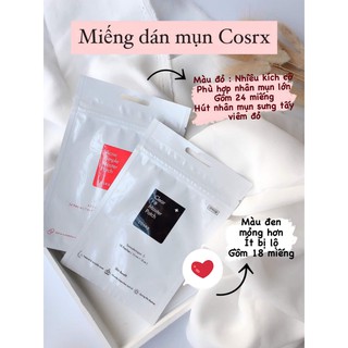 Dán Mụn COSRX Acne Pimple Master Patch Đỏ + Đen (chính hãng)
