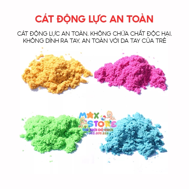 Bộ Vali Đồ Chơi Cát Động Lực Kèm Khuôn Và Xe Công Trình Cực Xịn Cho Bé