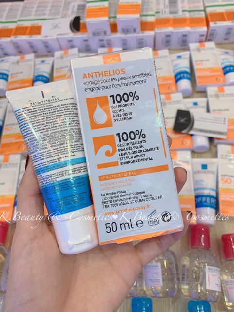 [La Roche-Posay] Kem Chống Nắng La Roche-Posay Anthelios Shaka Fluide SPF 50+ 50ml - Tặng Kem Nhả Nắng