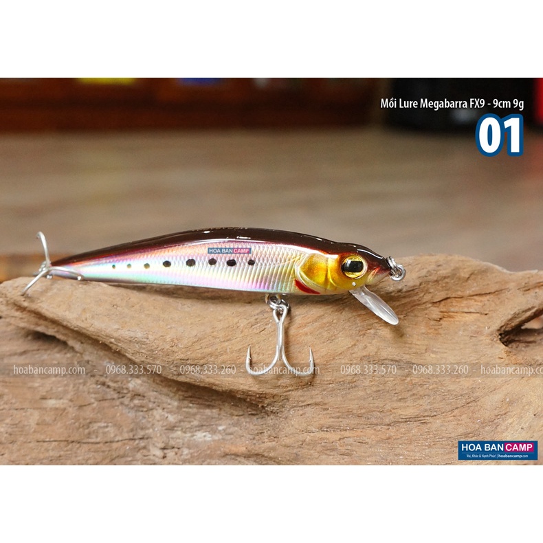 Mồi Lure Megabarra FX9 – LC170 | 9cm 9g