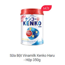 [HSD T11-2023] SỮA BỘT VINAMILK KENKO HARU - HỘP 350G