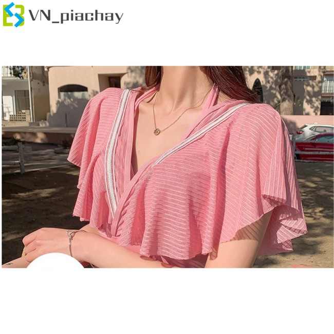 Đồ Bơi Một Mảnh Màu Trơn Thời Trang Mùa Hè Cho Nữ | BigBuy360 - bigbuy360.vn