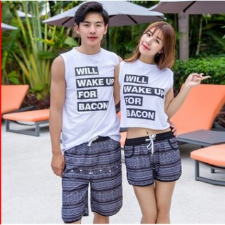 Bộ Quần Áo Đôi Đi Biển