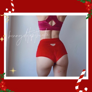  Quần booty short nhung cut out tam giác tập twerk nhảy sexydance pole dance SP0015 