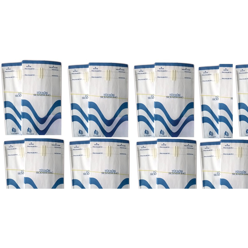 Set 20 túi nôn/ túi ói cao cấp tiện ích
