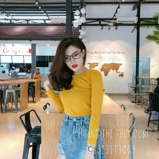 ÁO TAY DÀI ( len tăm ) nhiều màu