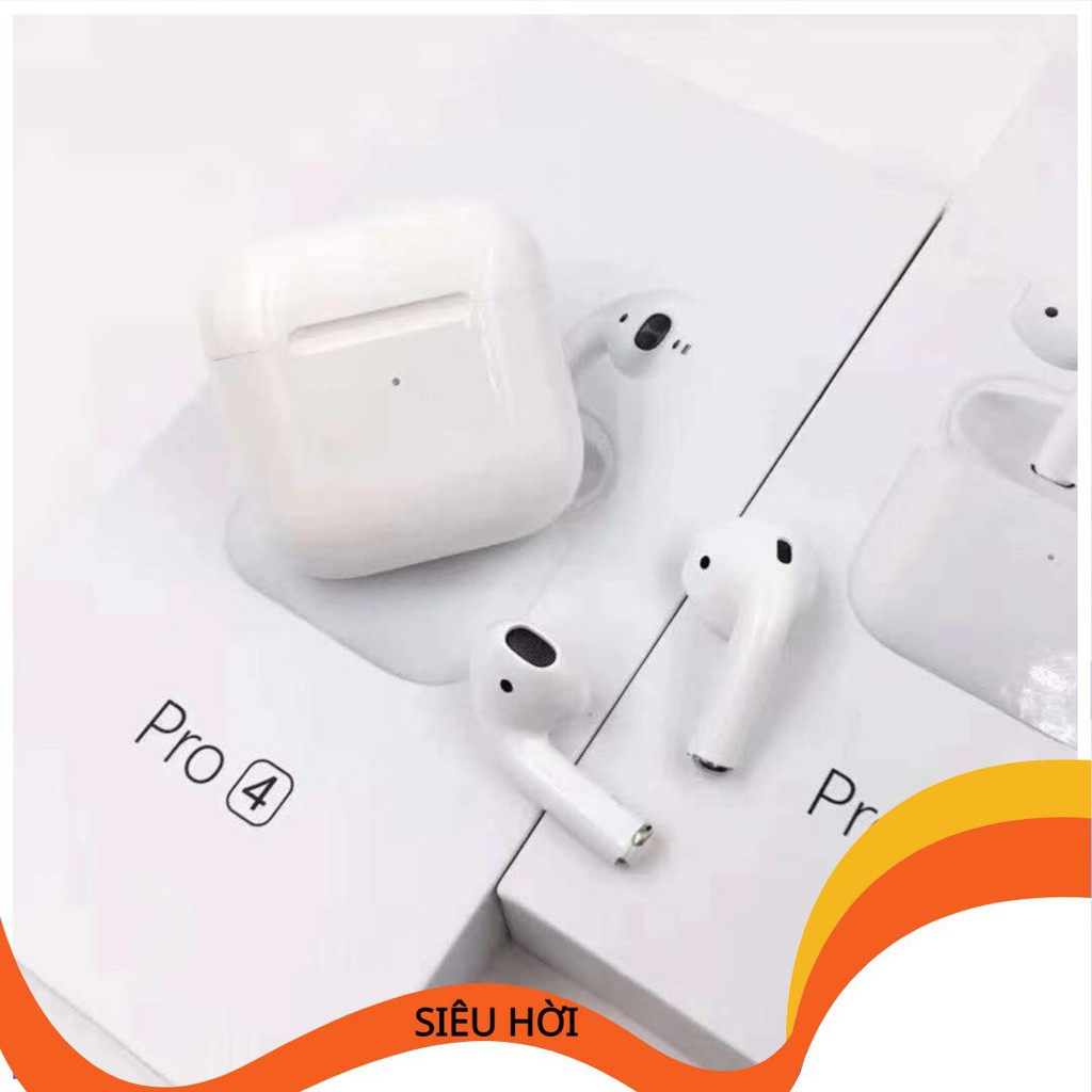 Tai nghe Bluetooth Không Dây Pro 4 Nhét Tai, Đẹp như Airpod Pro HALOSIM_SHOP | BigBuy360 - bigbuy360.vn