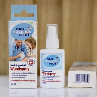 Xịt cầm máu và khử trùng das gesunde plus medizinprodukt - đức