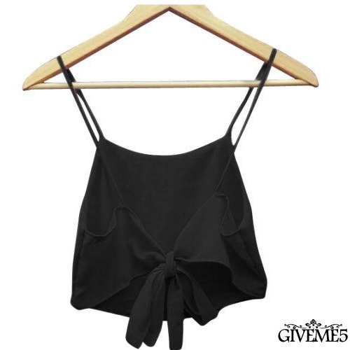 Áo hai dây nữ phối nơ hở lưng quyến rũ