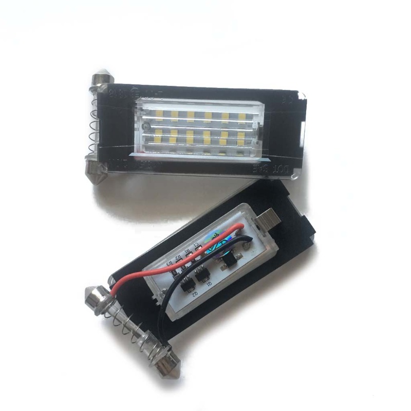 Set 2 đèn gắn biển số xe hơi LED dành cho 2006-2014 2 Gen Mini Cooper R56 R57