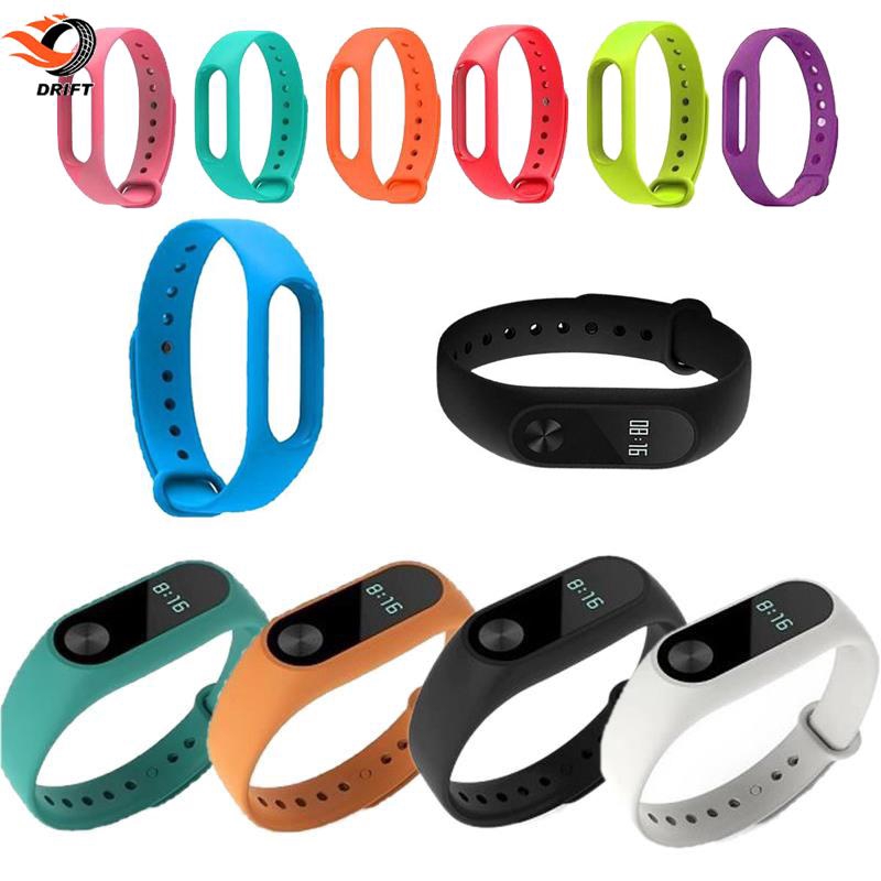 Dây đeo đồng hồ kim loại Buckle TPU cho đồng hồ Xiaomi Mi Band 2 bền