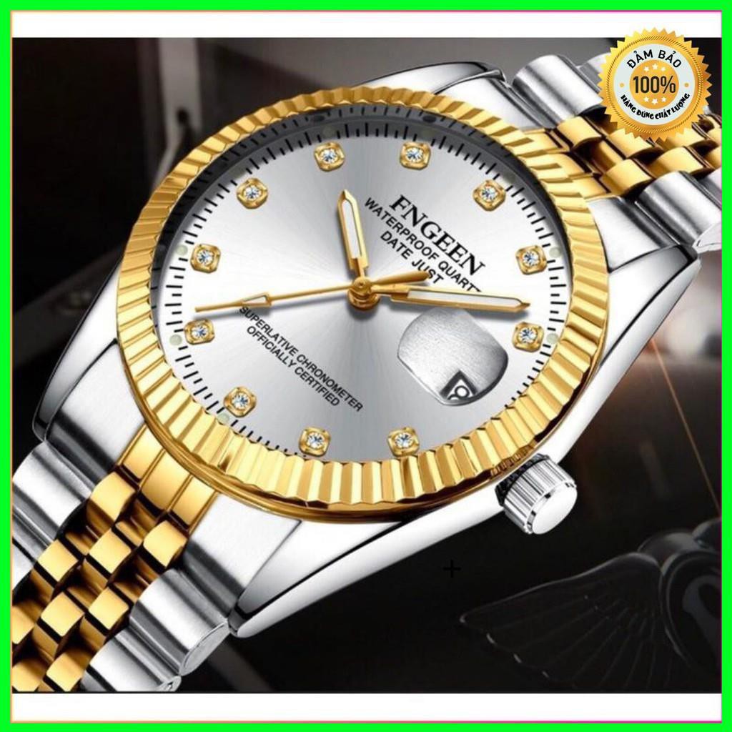 [ Đồng Hồ Nam ] ĐỒNG HỒ FNGEEN NAM CHÍNH HÃNG CHẠY 1 LỊCH NGÀY (TẶNG KÈM HỘP VÀ PIN DỰ PHÒNG) [ Đồng Hồ Nam Cao Cấp]