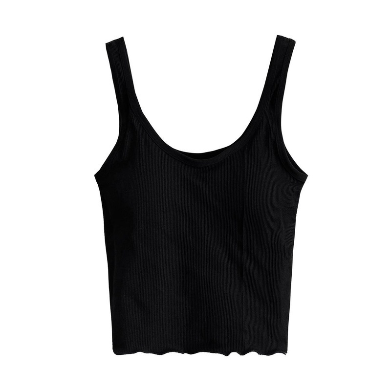 Áo Hai Dây Thể Thao Màu Sắc Đơn Giản Phong Cách Hàn Quốc