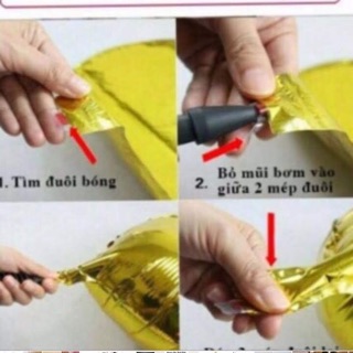 Bơm bóng bằng tay size lớn 28cm