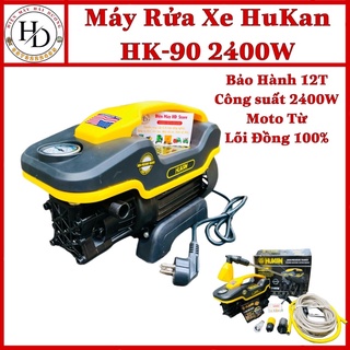 Máy rửa xe hukan hk-90.công suất 2400w.moto từ lõi đồng 100%. bh 1 năm