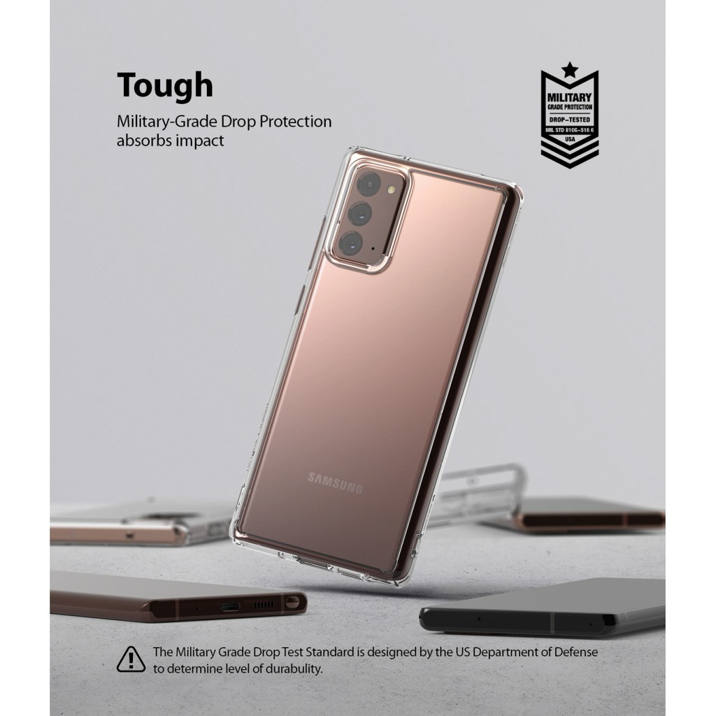 Ốp Lưng Samsung Note 20 - Ringke Fusion