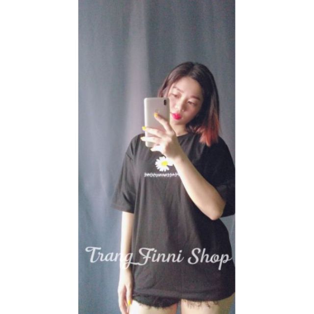 Áo thun hoa cúc nhí
