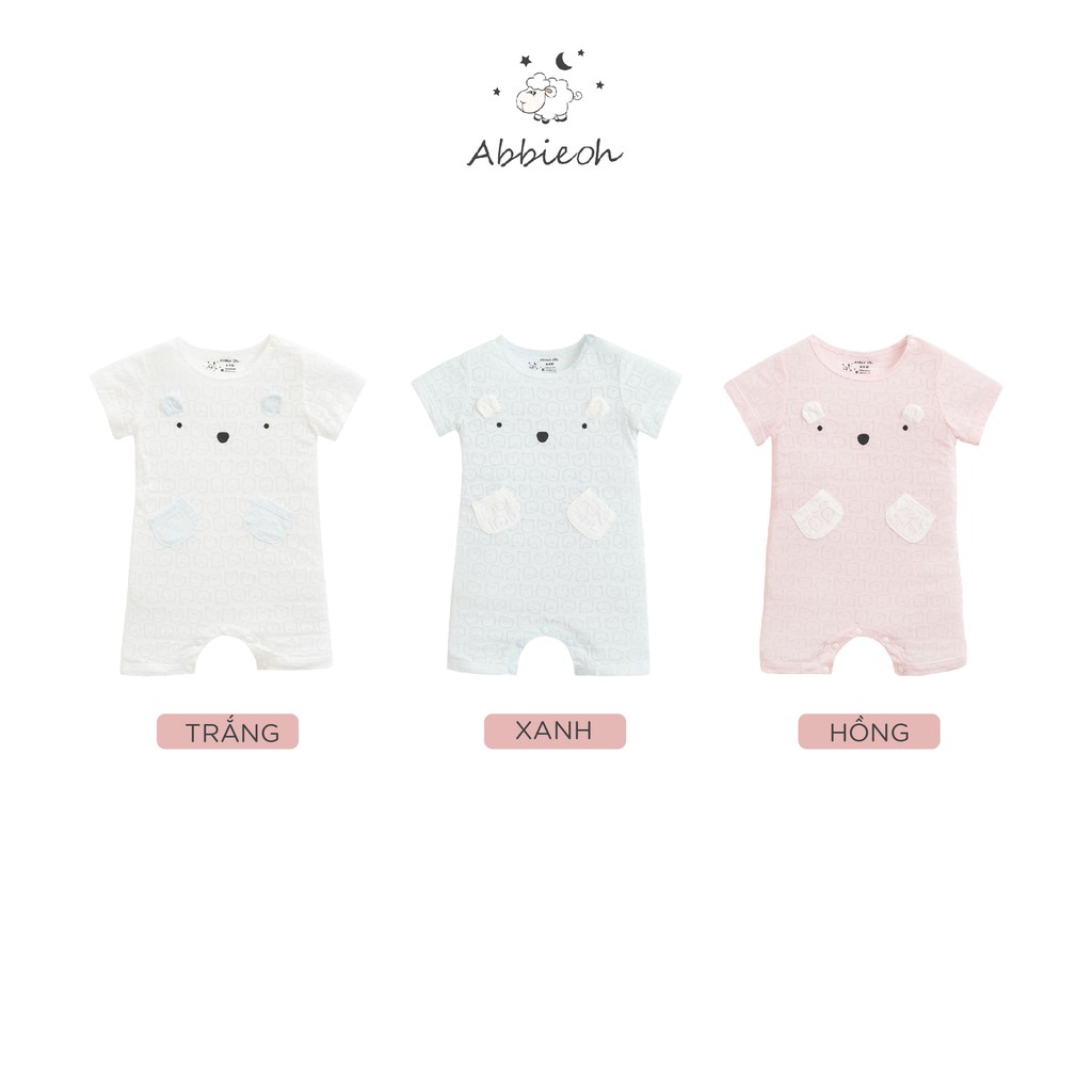 Bộ Quần Áo Liền Cộc Tay Cho Bé | 0-18 Tháng | Abbieoh | BD150 SS20