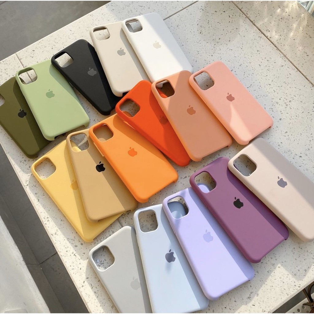 Ốp chống bẩn- Ốp Apple Silicon Case Iphone 11pro max/ 11pro / 11 -Hồng Anh Case | BigBuy360 - bigbuy360.vn