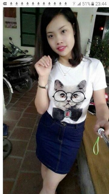 Chân váy giả bò
