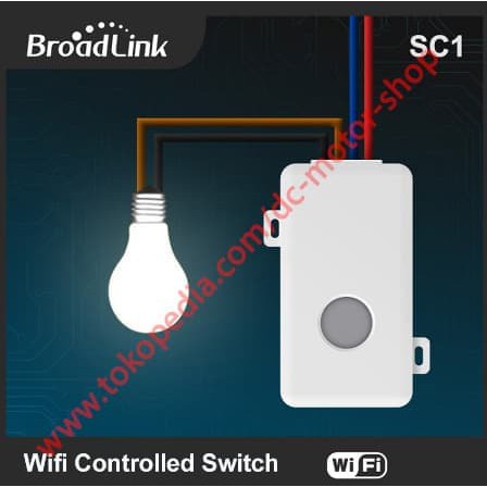 Công Tắc Wifi Thông Minh Broadlink Sc1
