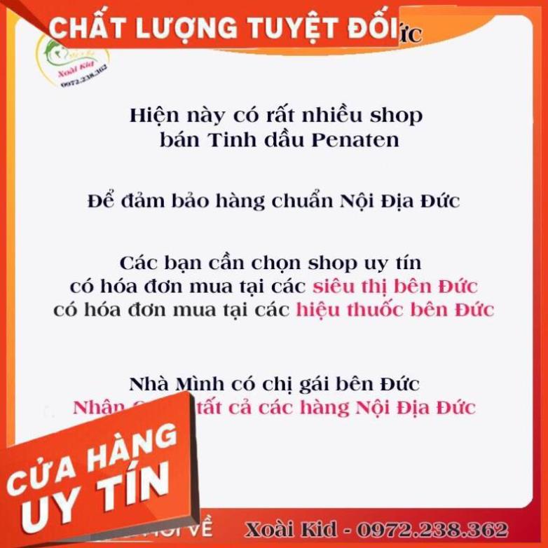 [auth] Tinh dầu tắm chống cảm Penaten 125ml - Đức [Hàng nội địa Đức, Đủ Bill] [Hot]