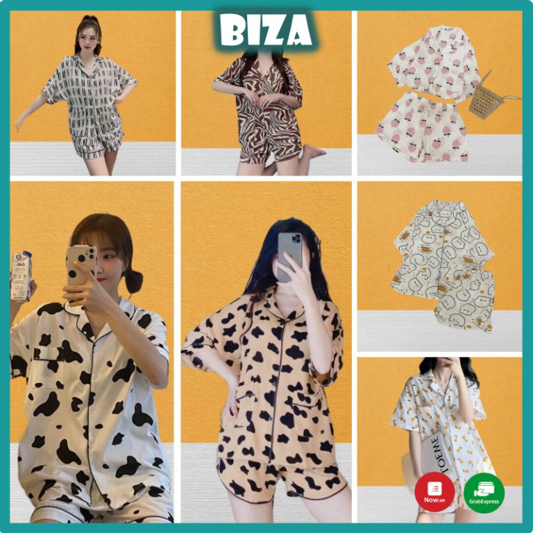 KĐ-8 Bộ Pijama Kate Nữ Siêu Hot - Bộ Ngủ Mặc Nhà Nữ Siêu Xinh