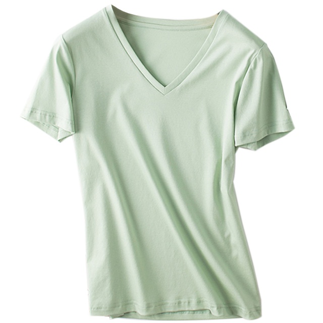 Áo phông giấy Shynstores - áo thun cổ tim ngắn tay vải cotton giấy đủ màu freeship | BigBuy360 - bigbuy360.vn