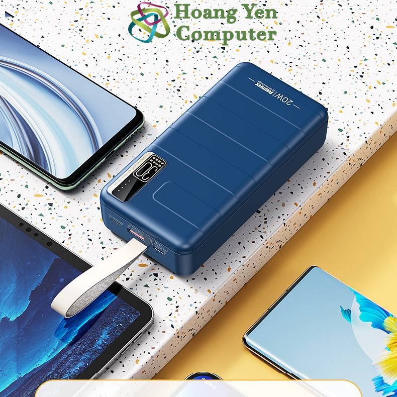 Sạc Dự Phòng Remax RPP-506 30000Mah  - BH 1 Năm - Hoàng Yến Computer
