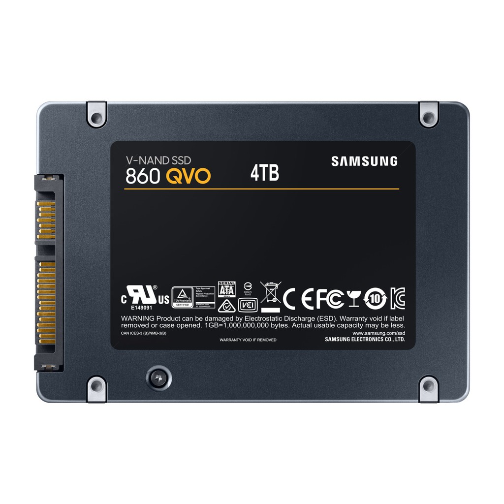 Ổ cứng SSD Samsung 860 QVO 4TB 2.5Inch SATA III BH 3 Năm 1 Đổi 1 | WebRaoVat - webraovat.net.vn