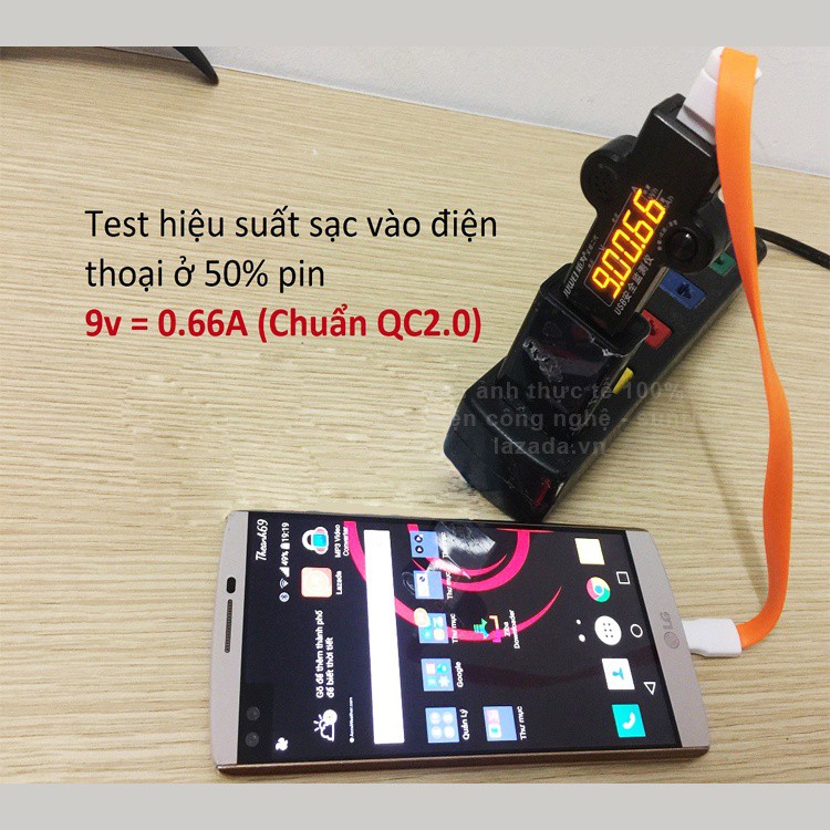 Bộ sạc nhanh Quick Charge 2.0 cho điện thoại Xiaomi(MDY03EB)