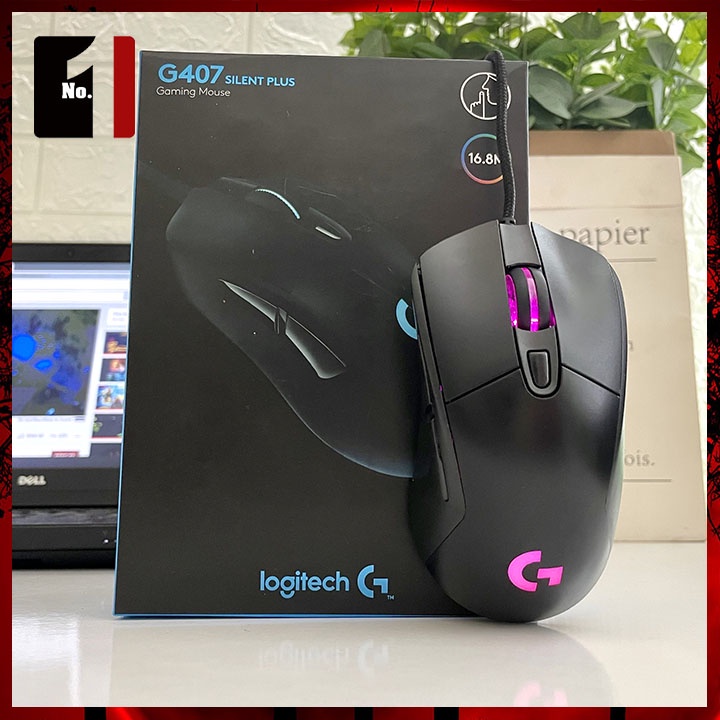 Chuột Gaming Máy Tính LOGITECH G407 Led Rgb Chuột Chơi Game Vi Tính Laptop Pc Có Dây