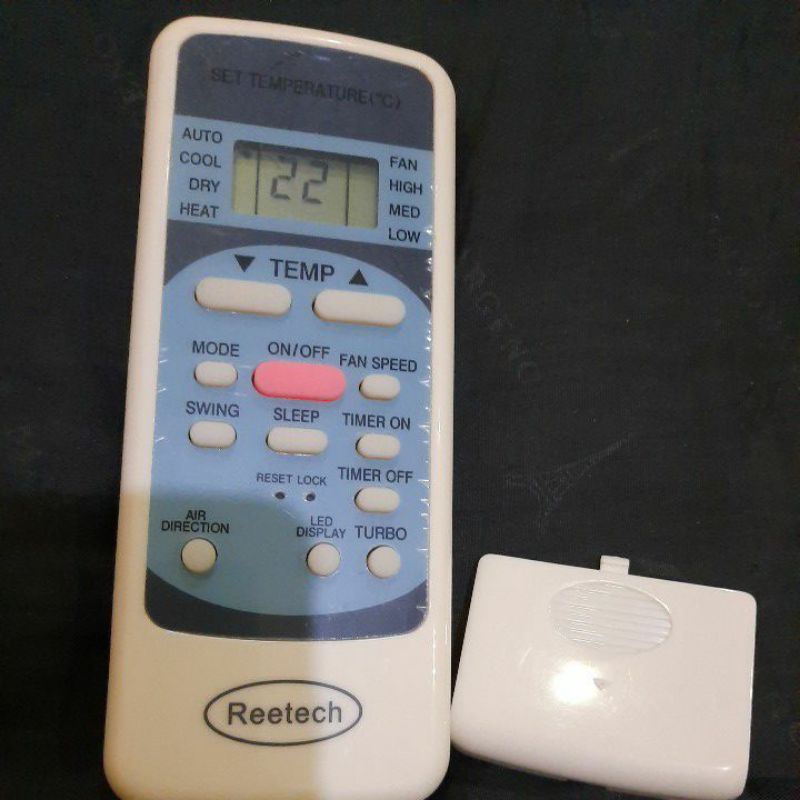 điều khiển điều hòa reetech ( remote máy lạnh retech )