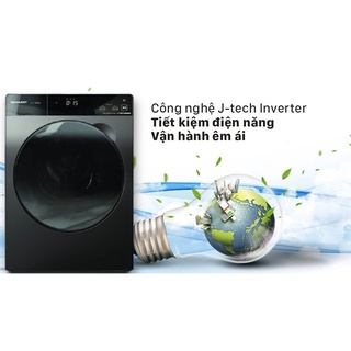 Mua Máy giặt Sharp Inverter 9.5 Kg cửa trước ES-FK954SV-G (2021)