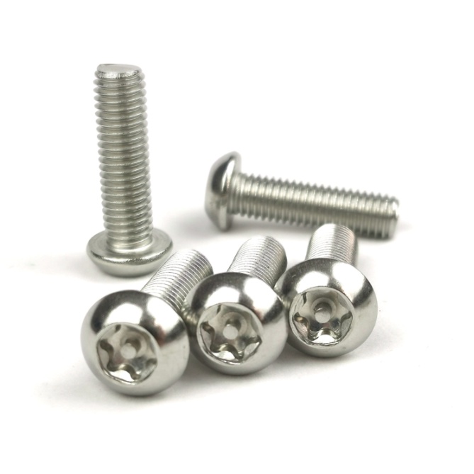 Set 10 Bu lông hoa thị M6 Inox 304 /Vít chống trộm / Bu lông chống trộm /Torx Bolt Inox 304