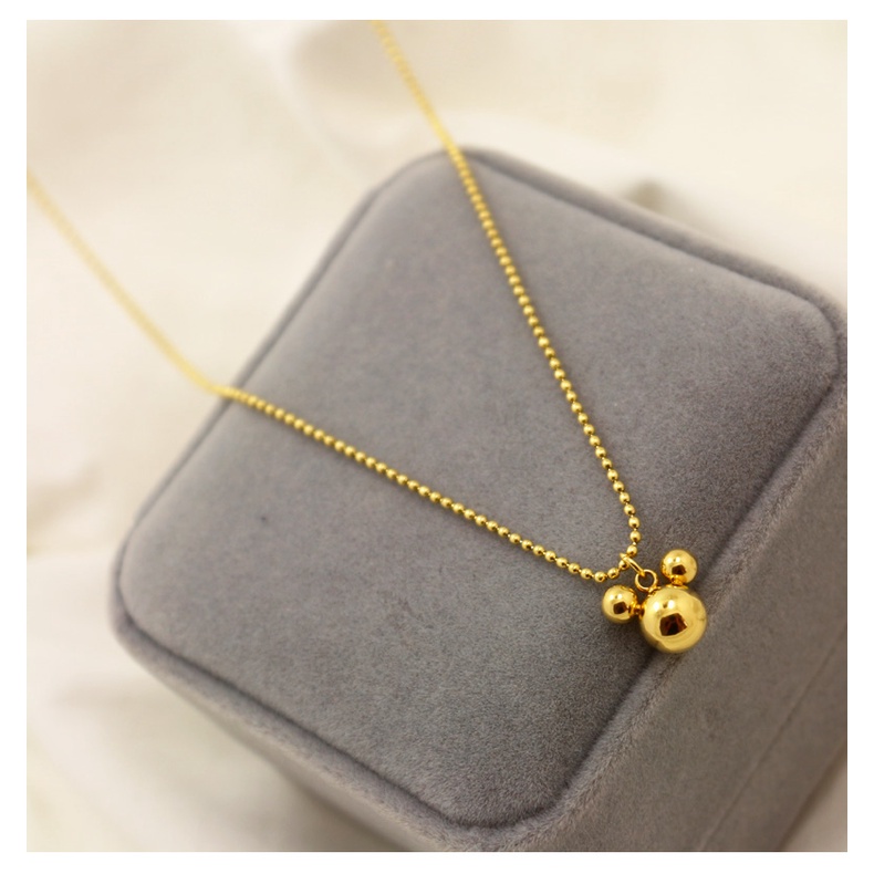 [FreeShip] Dây chuyền nữ titan Mickey X8-203a - CAM KẾT KHÔNG BAY MÀU