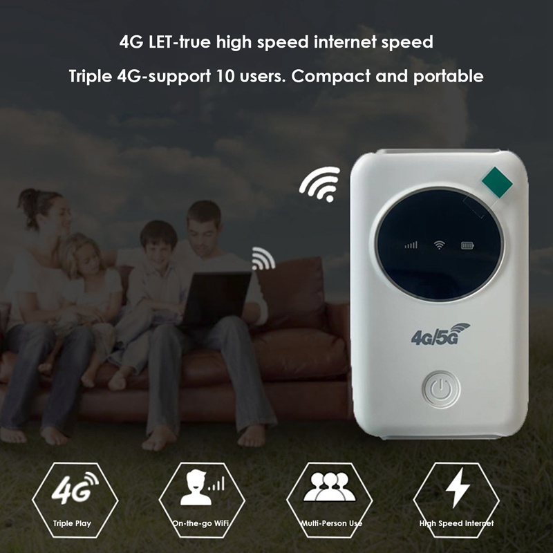 Thiết Bị Phát Wifi Không Dây 4G LTE 150Mbps Hỗ Trợ Thẻ SIM