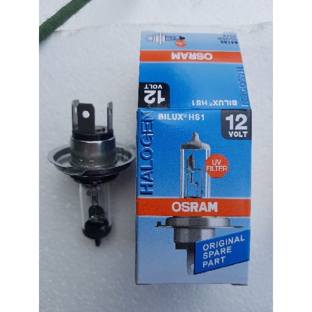 Bóng đèn Osram 35W HS1 H4 Halogen pha chóa xe máy 12V