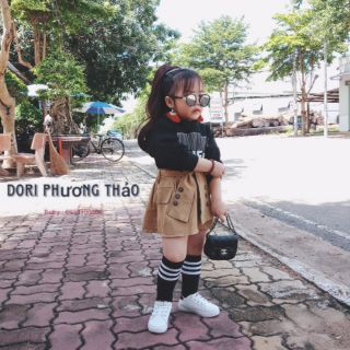 Sét chân váy áo tay phông