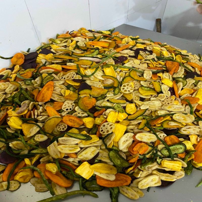 Rau củ sấy/ Trái cây sấy 500g - Đặc sản đà lạt