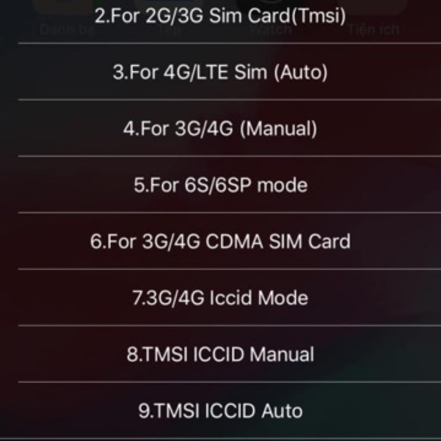 Sim Ghép CLUPXANH  Update ICCID cho ip5s đến xsm sim đen