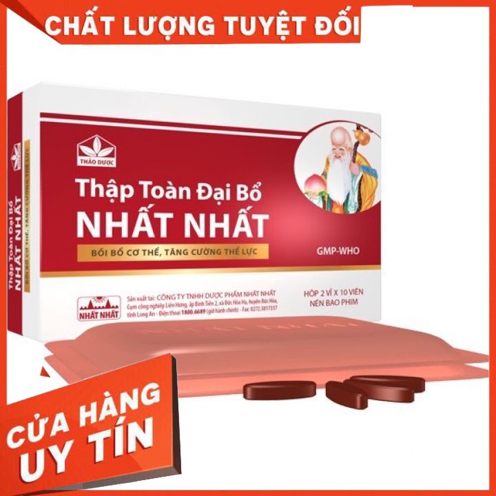 Thập toàn đại bổ Nhất Nhất hộp 20 viên