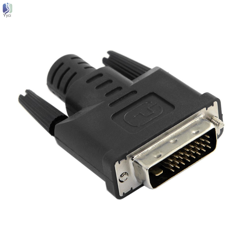 Bộ điều hợp màn hình ảo Yy VGA có trình kết nối giả lập cắm vào DVI EDID 1920x1080P @60Hz