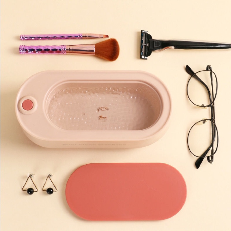 Máy Vệ Sinh Trang Sức/Đồng Hồ/Kính Đeo Tay Bằng Sóng Siêu Âm Có Thể Sạc Lại USB