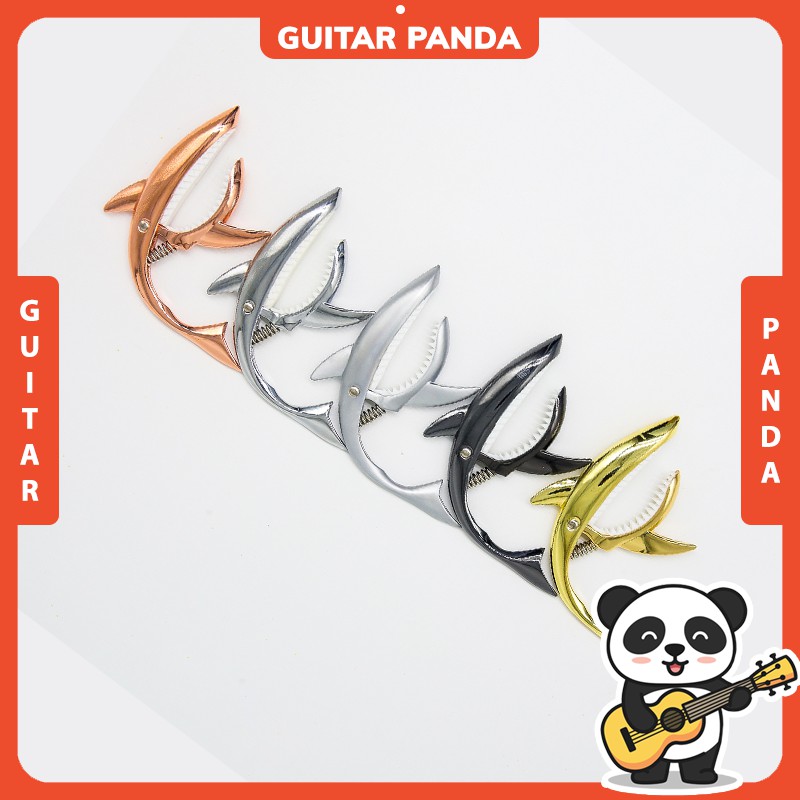 [Mã LIFE20KALL giảm 10% đơn 50K] Capo Guitar Cá Mập Cao Cấp Classic Acoustic Guitar Panda